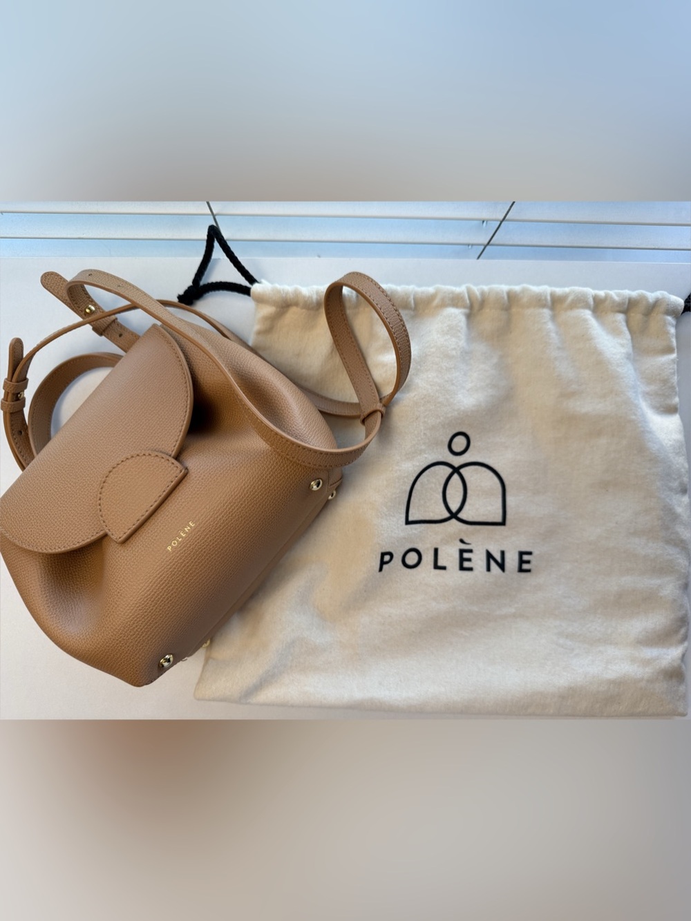 Textured Tan Polene Numero Un